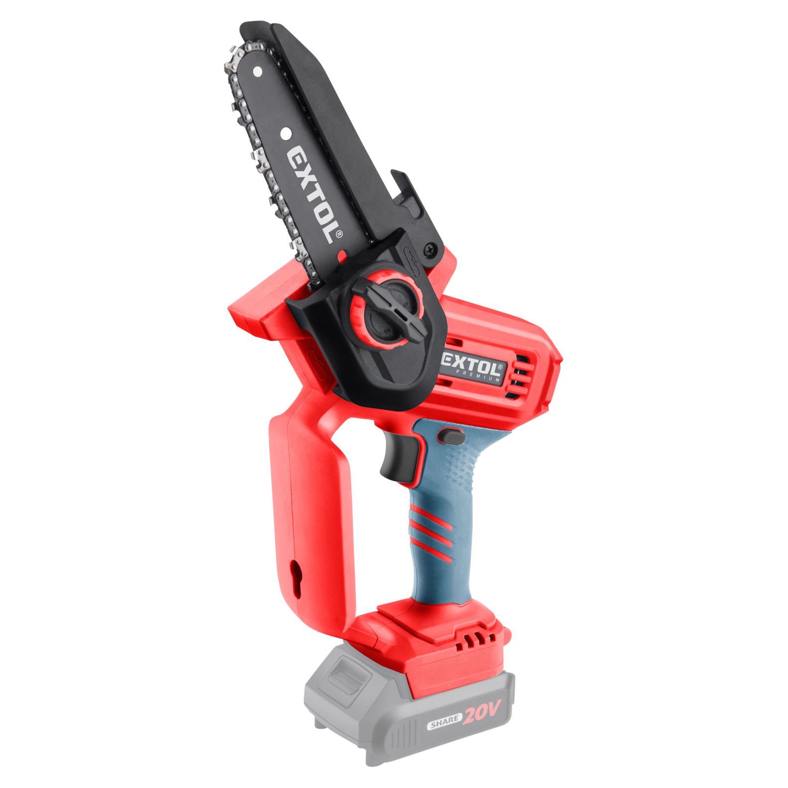 Extol 8891923 Share20V akkumulátoros ágvágó láncfűrész (akku és töltő nélkül) termék fő termékképe