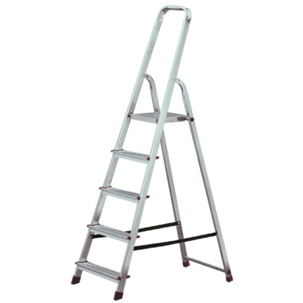 Krause CORDA egy oldalon járható lépcsőfokos háztartási állólétra, 5 fokos termék fő termékképe