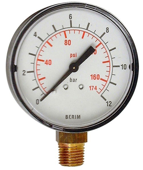Betta 3305/3 manométer, 0-12 bar, 1/4" termék fő termékképe