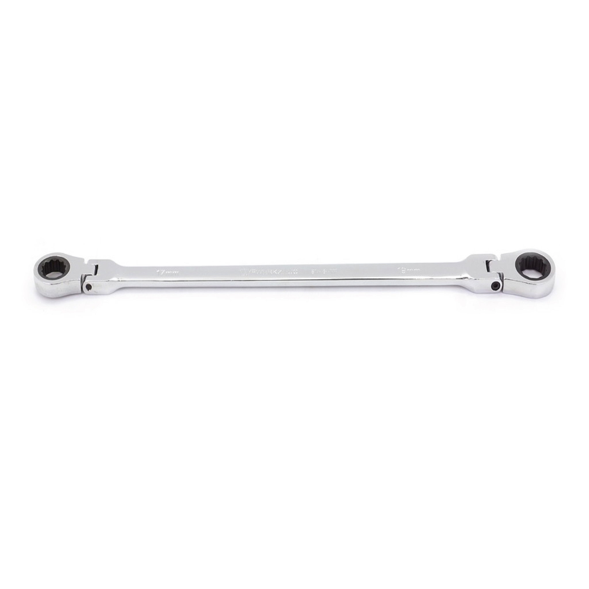 Welzh Werkzeug 817-6-WW extra hosszú, csuklós-racsnis csillagkulcs, 237 mm, 17x19 mm termék fő termékképe