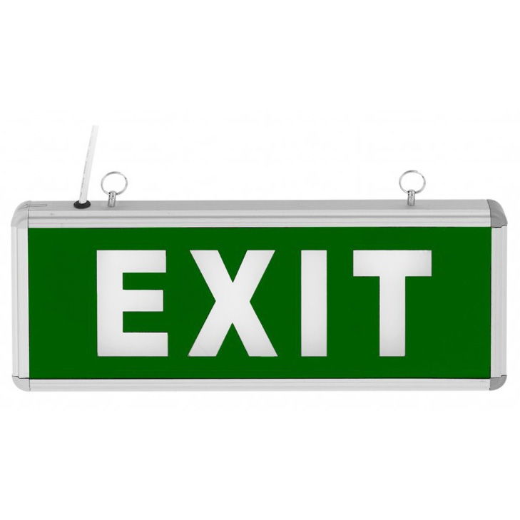 Elmark LED vészvilágító lámpatest, egyoldalas "Exit", 360x150 mm, 35 lm, 3 W termék fő termékképe