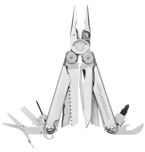 Leatherman WAVE PLUS multiszerszám, ezüst színű termék fő termékképe