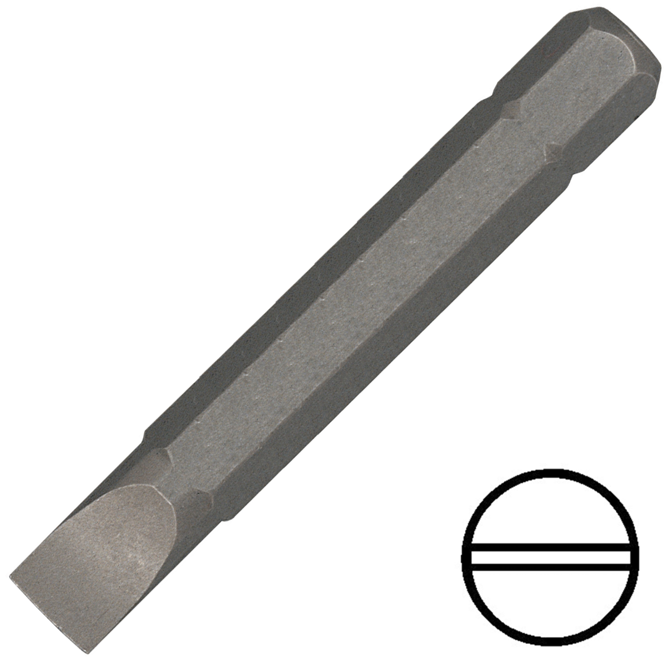 KENNEDY 6 mm hornyos csavarhúzó bit 1/4" hatszög illesztéssel, 150 mm termék fő termékképe