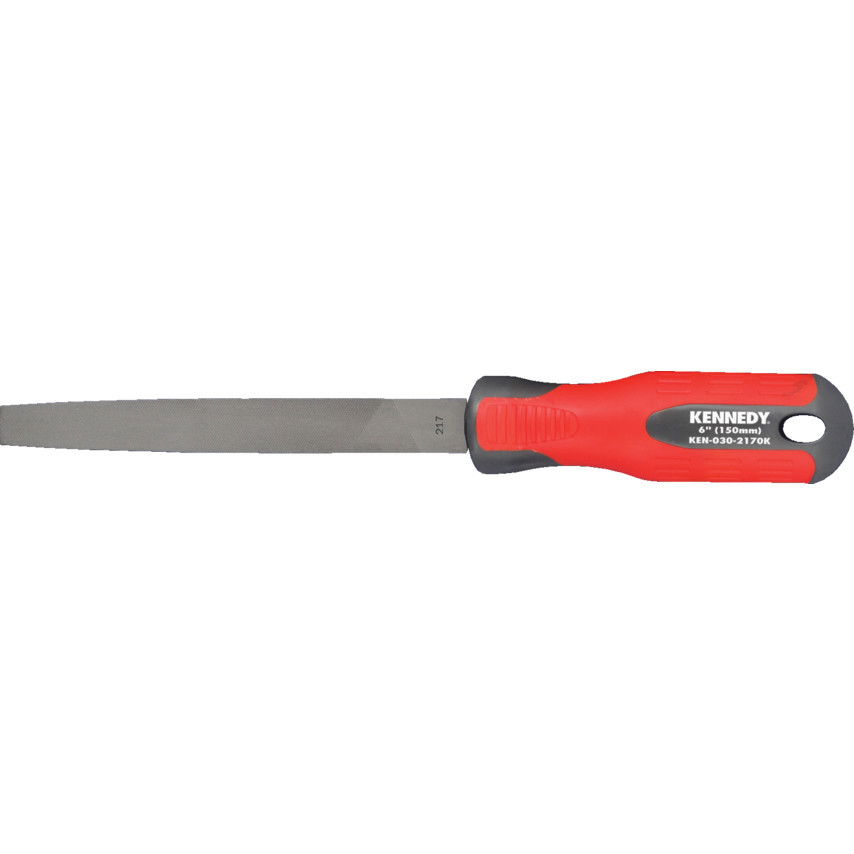 KENNEDY 6" (150 mm) lapos félsimító műhelyreszelő nyéllel termék fő termékképe