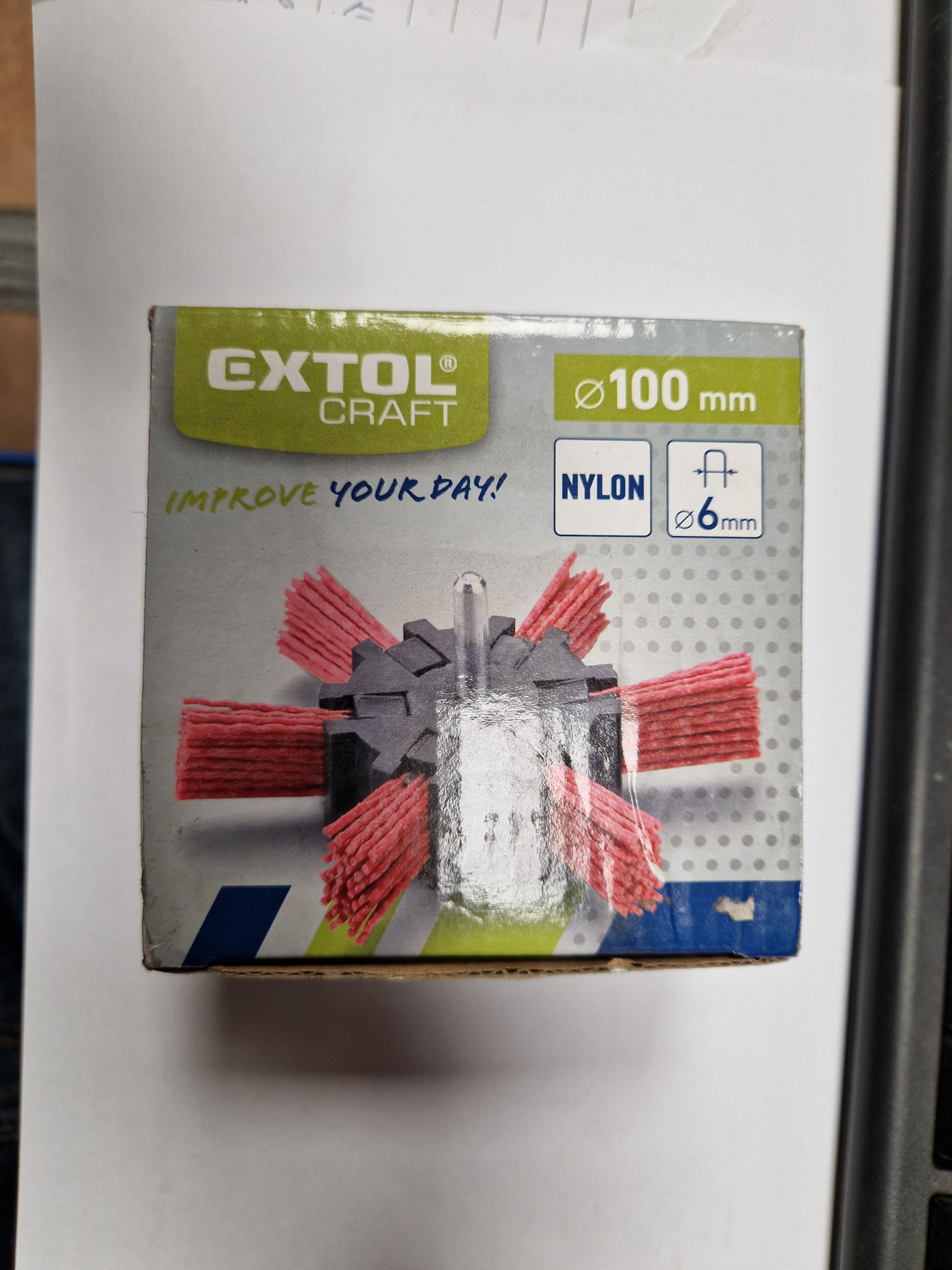 EXTOL Polírozó, simitó körkefe 100 mm termék fő termékképe