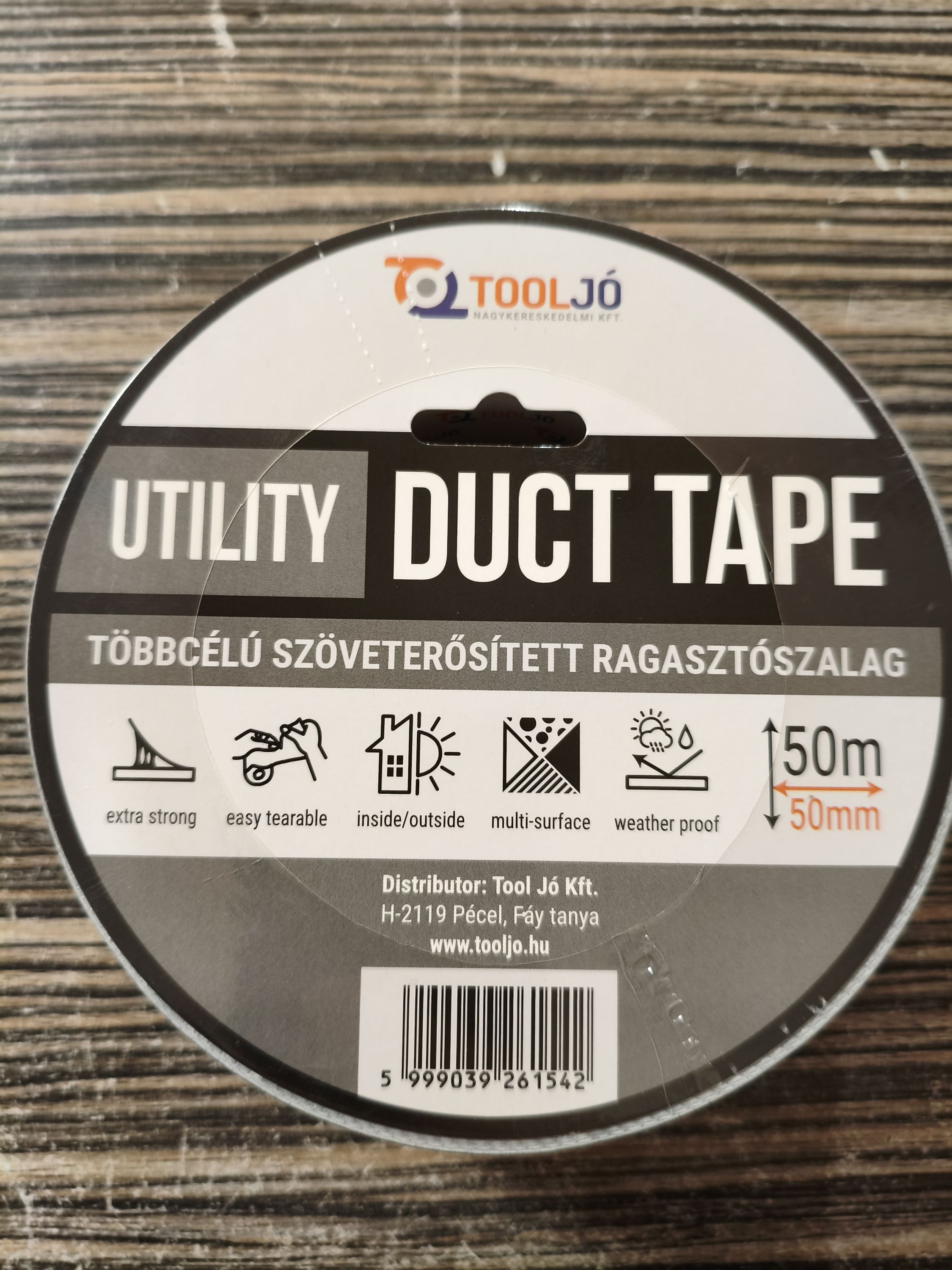 Szövetszalag ezüst DUCT TAPE 50mmx50m (24) termék fő termékképe