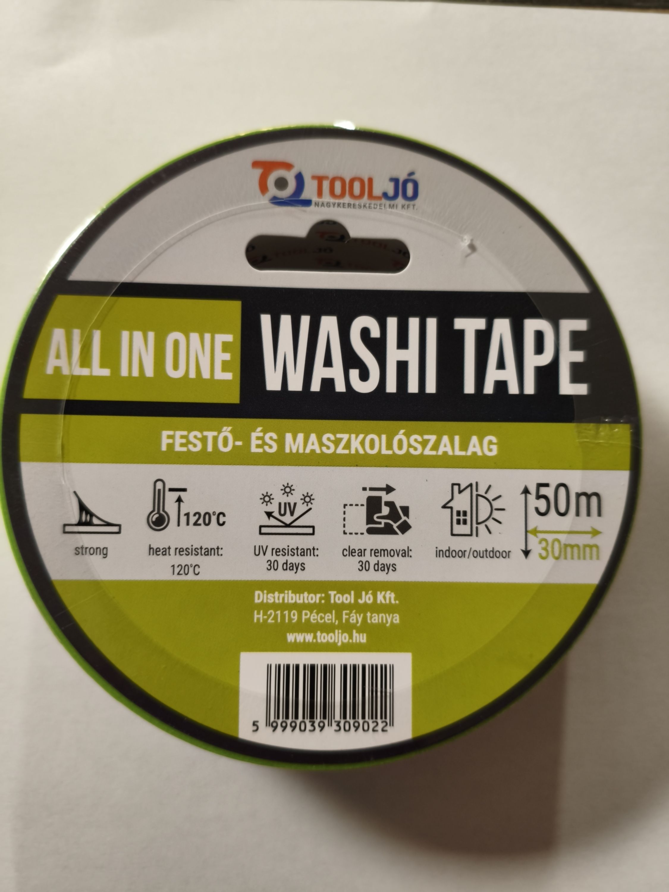 Maszkolószalag krepp ALL IN ONEwashi t.30mmx50m(36 termék fő termékképe