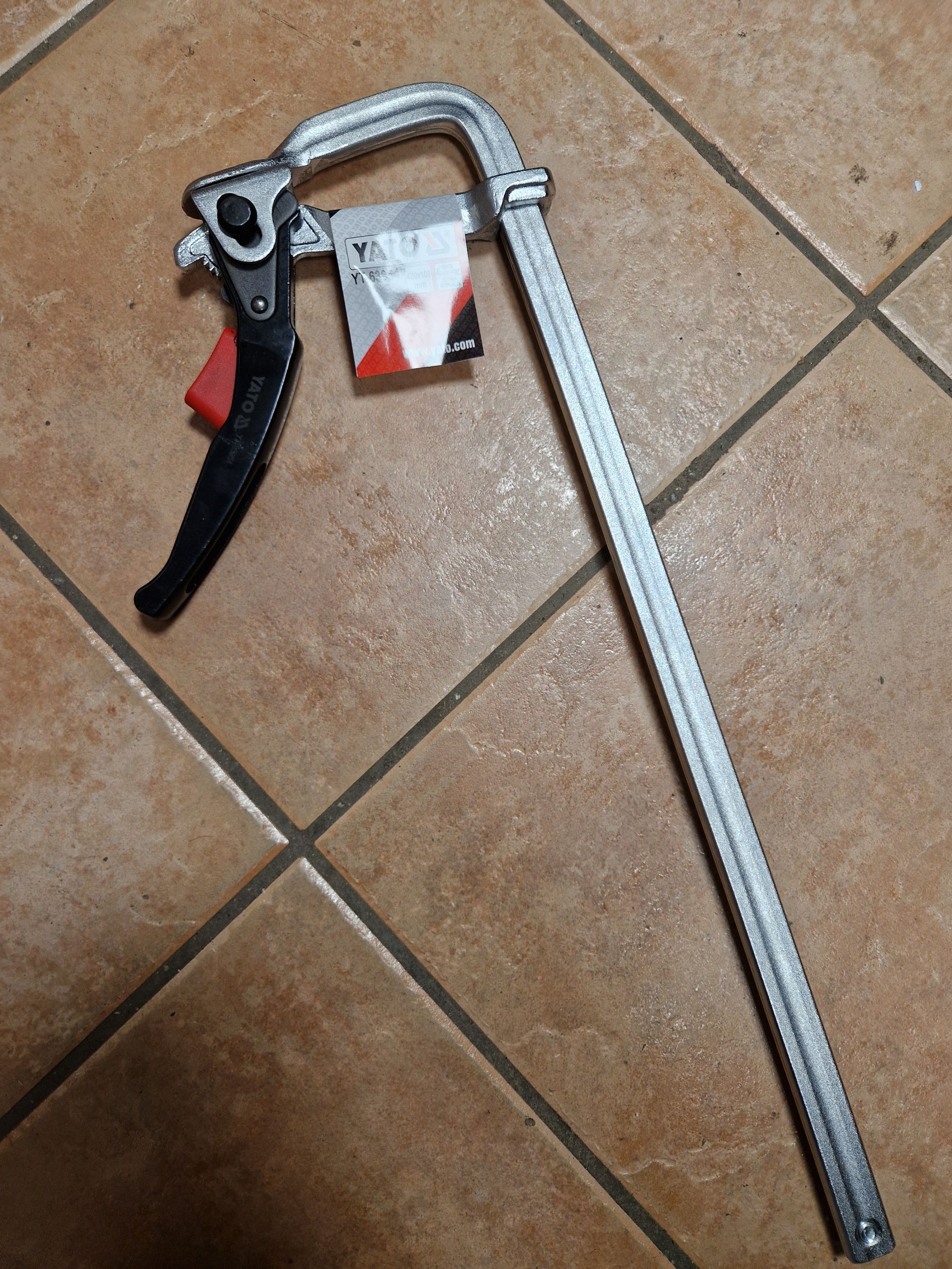 YATO Racsnis szorító 400x100 mm termék fő termékképe