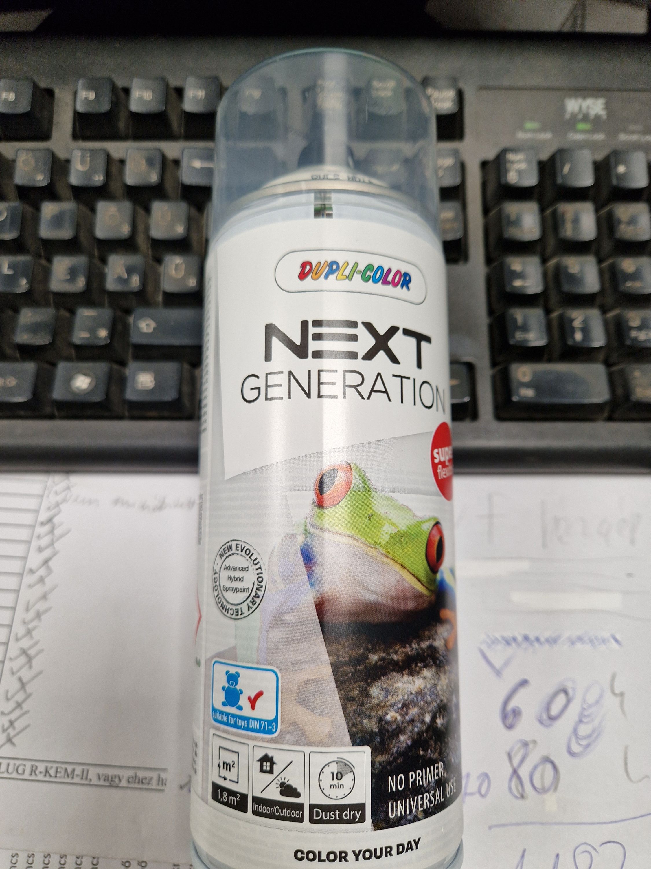 DUPLI-COLOR Dupli Color Festékspray Next RAL 9010 F termék fő termékképe