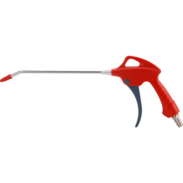 EXTOL Lefúvató pisztoly, 1/4" tömlőcsatlakozó, 20 cm hosszú merev csőr termék fő termékképe