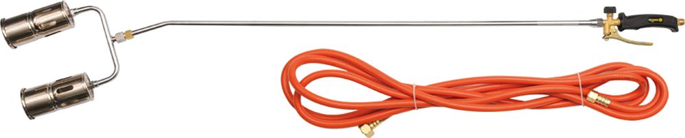VOREL Gázégő dupla 2x60mm + 5m tömlő termék fő termékképe
