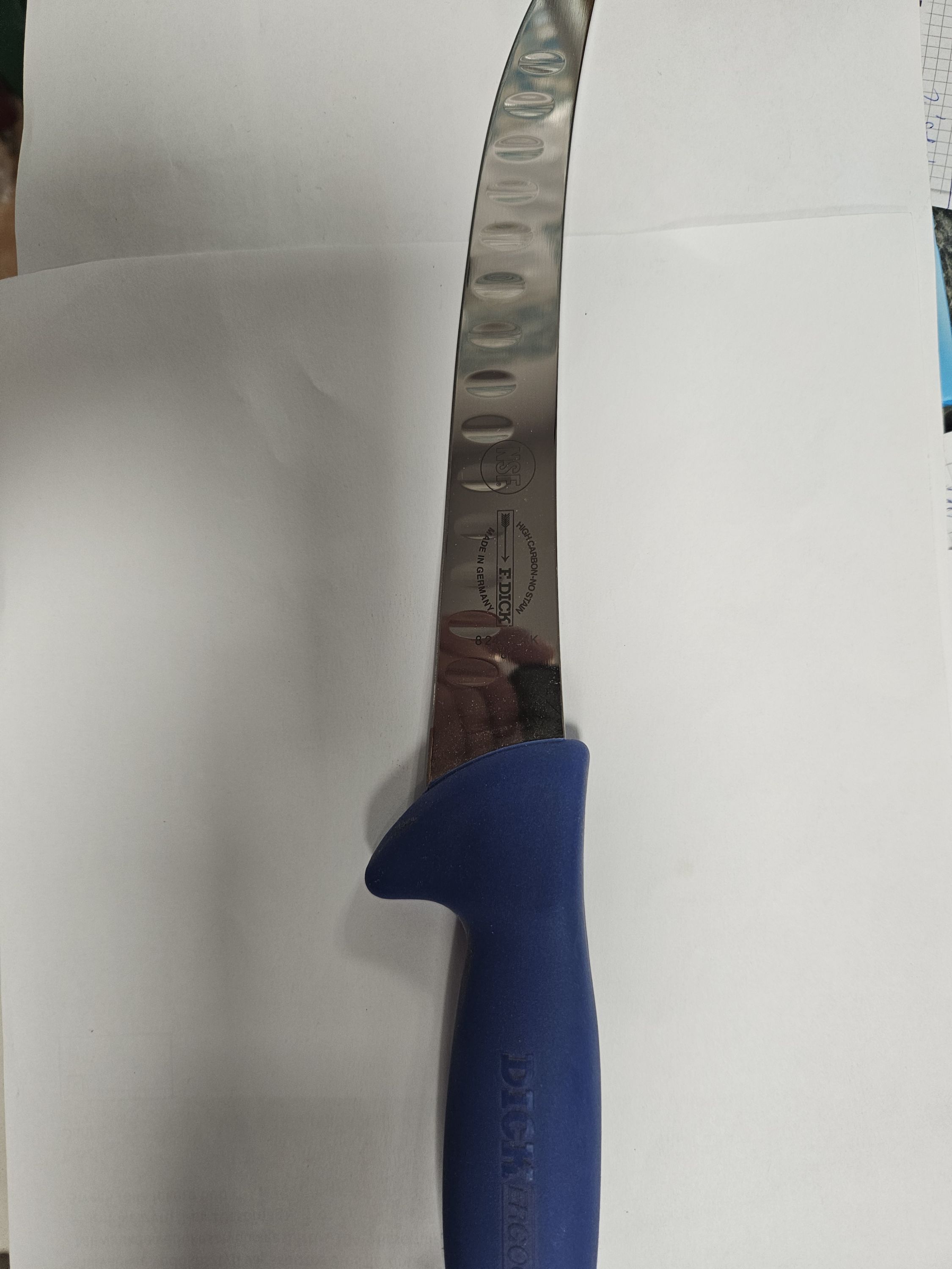 DICK ERGOGRIP Henteskés , merev , ívelt , vékony , 21cm pengével termék fő termékképe