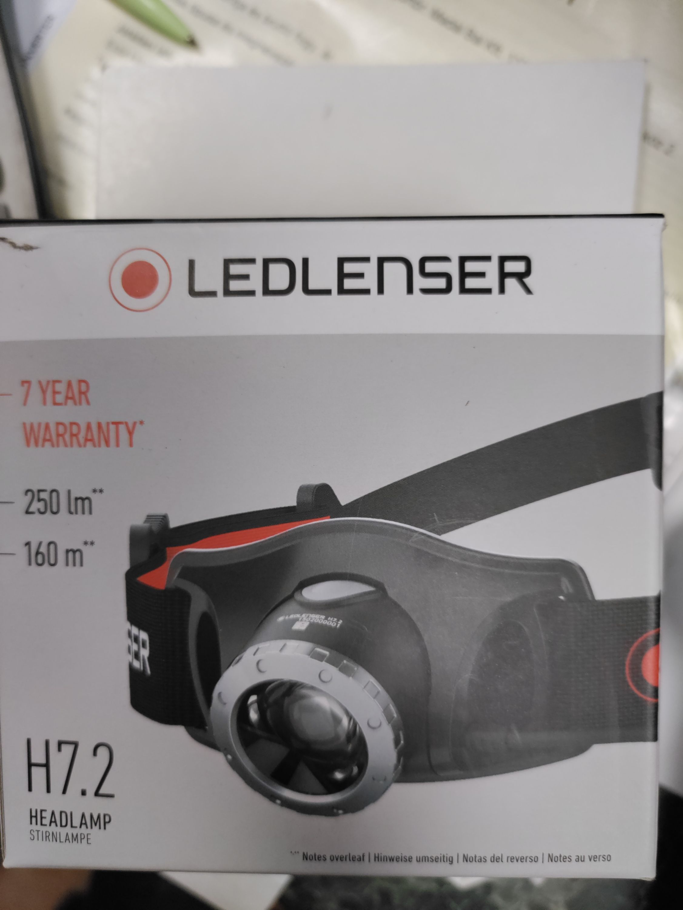 LED LENSER LEDLENSER Fejlámpa elemes AAA 250 Lm termék fő termékképe