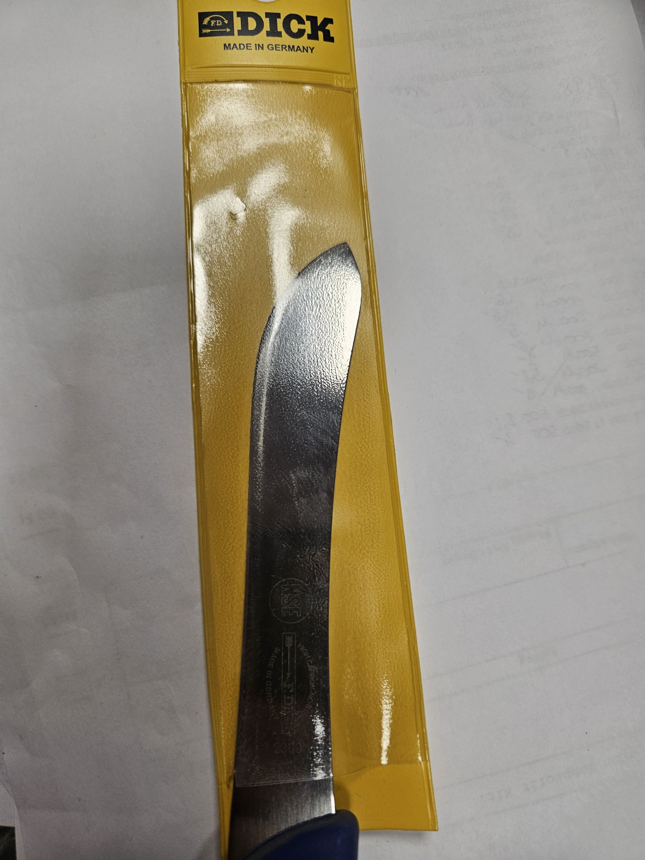 DICK ErgoGrip nyúzókés (15 cm) merev, ívelt termék fő termékképe