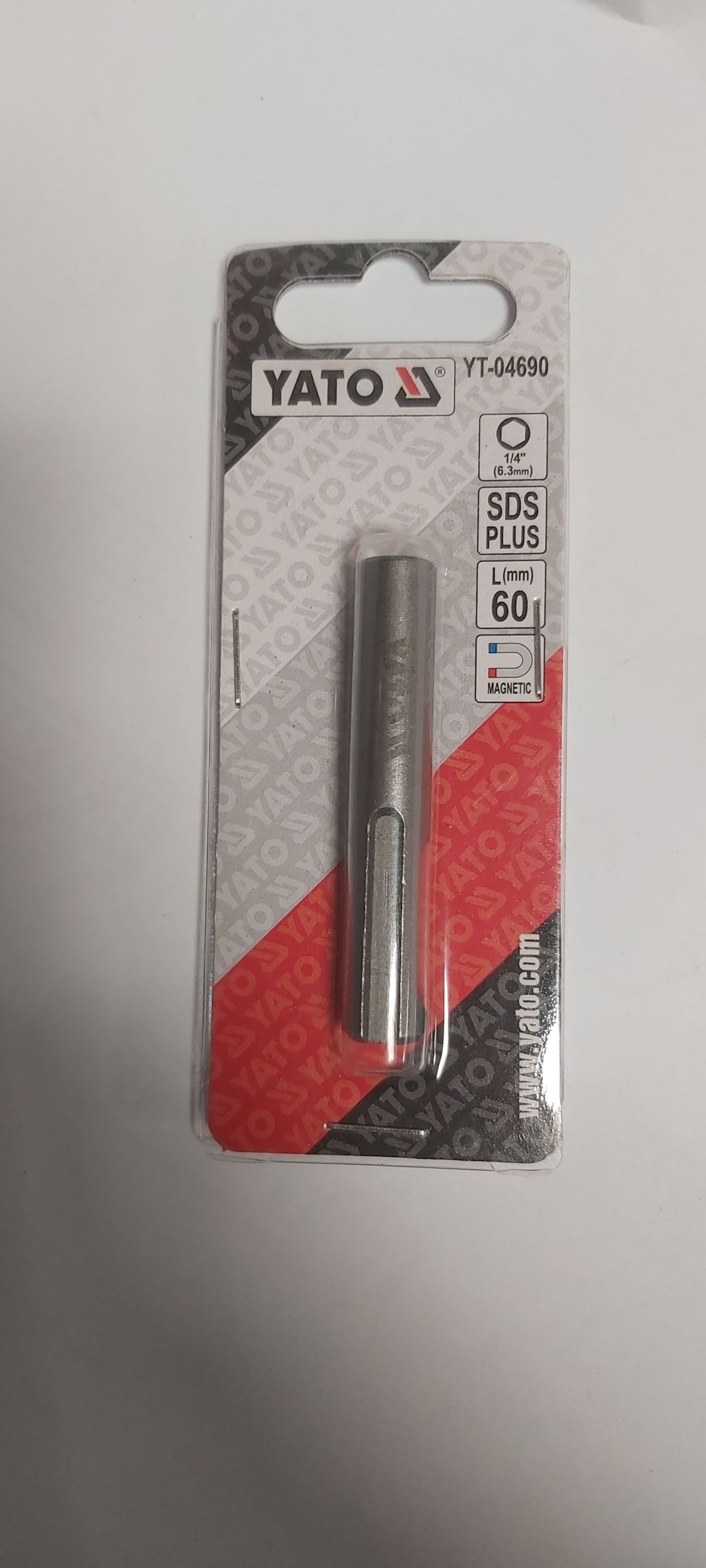 YATO Adapter SDS-Plusról bit befogatás termék fő termékképe