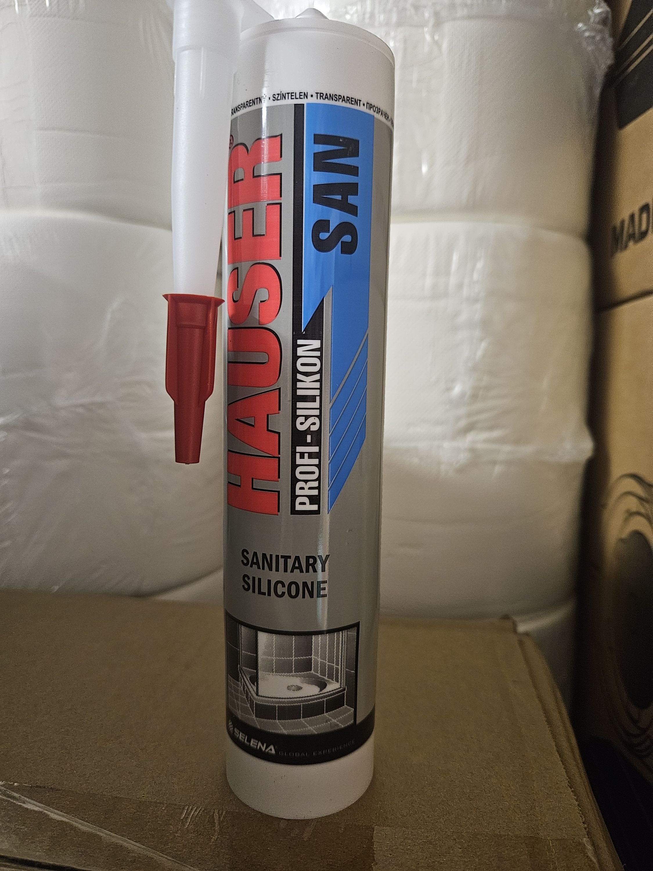 HAUSER Szaniter szilikon Szintelen 260ml termék fő termékképe