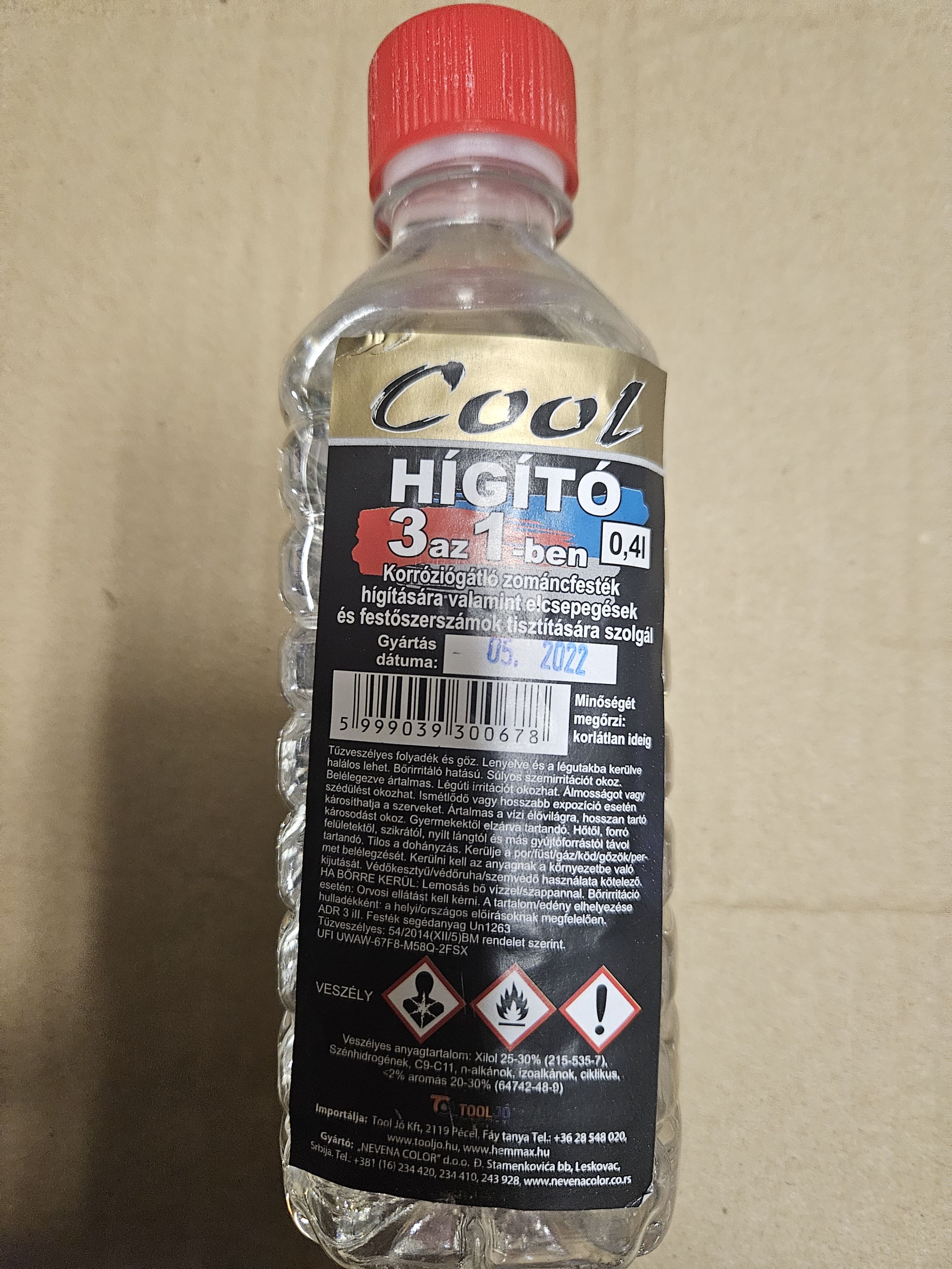 COOL Higító 3 az 1 ben 0.4 Literes termék fő termékképe