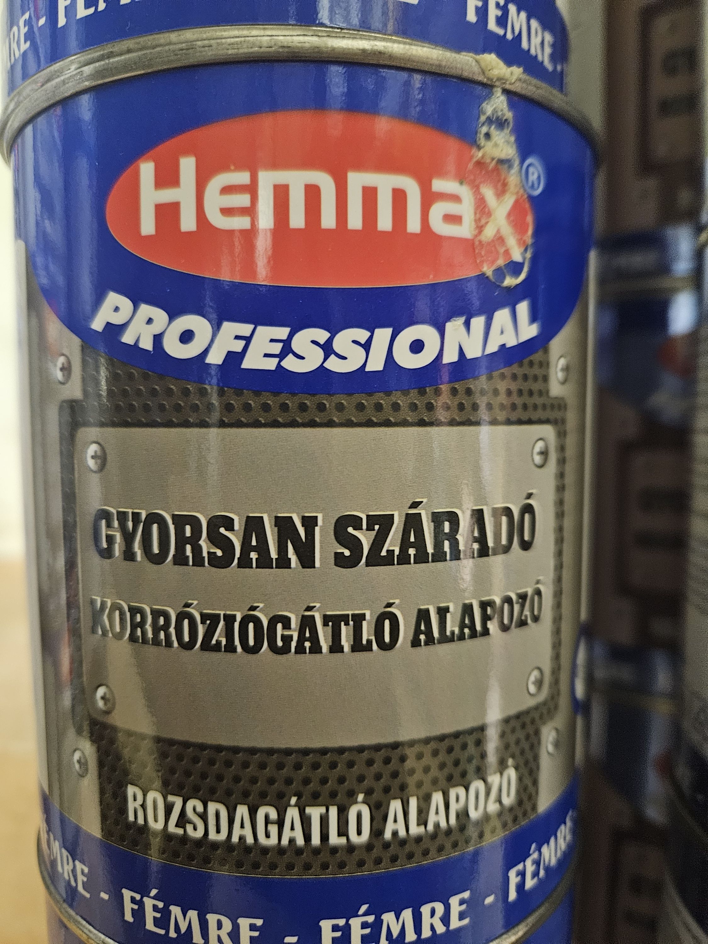 HEMMAX Gyorsan száradó koroziógátló alapozófesték fehér 3.5 Literes termék fő termékképe