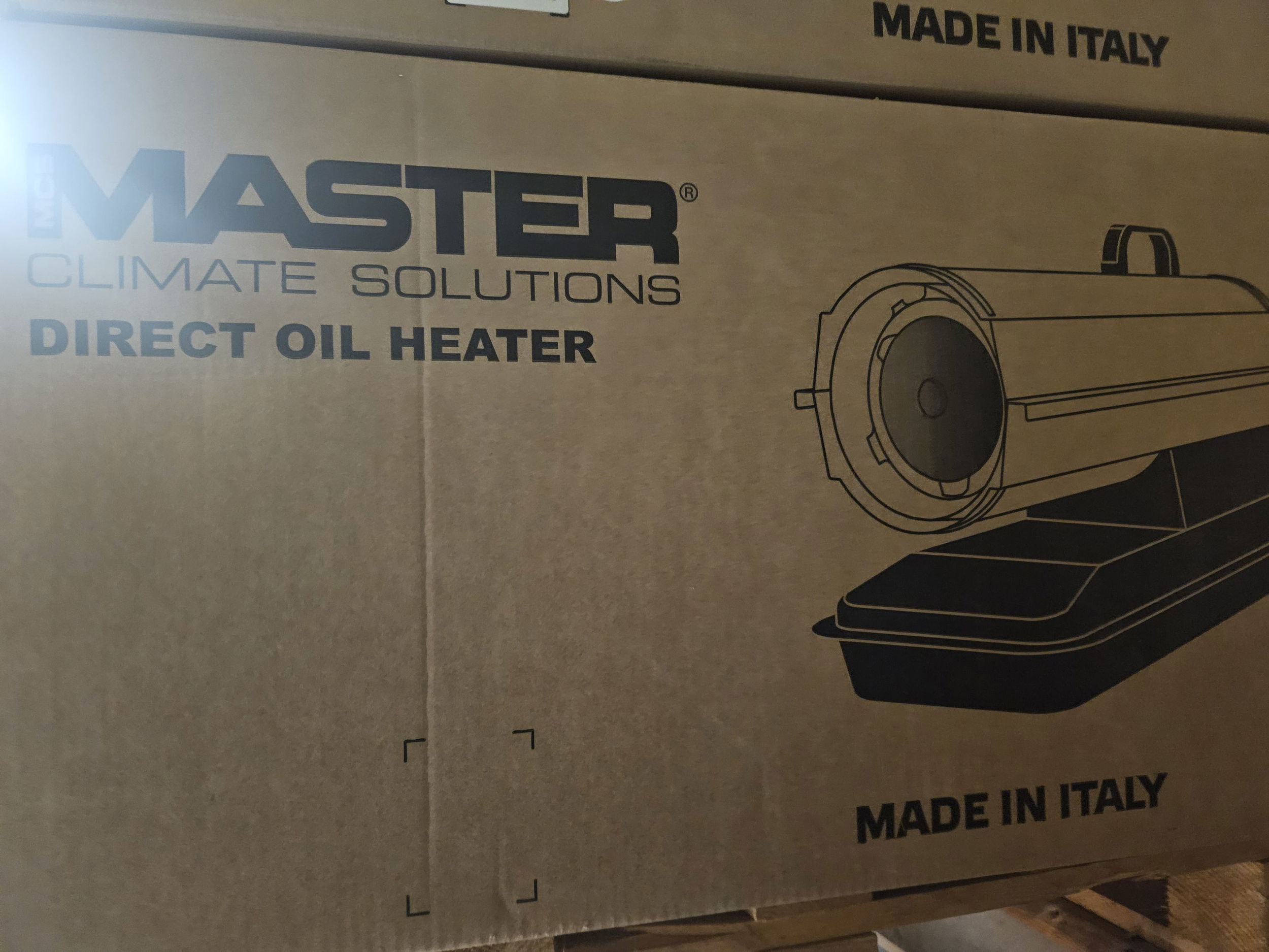 MASTER Gázolajos Hőlégbefújó B70CED 20 KW termék fő termékképe