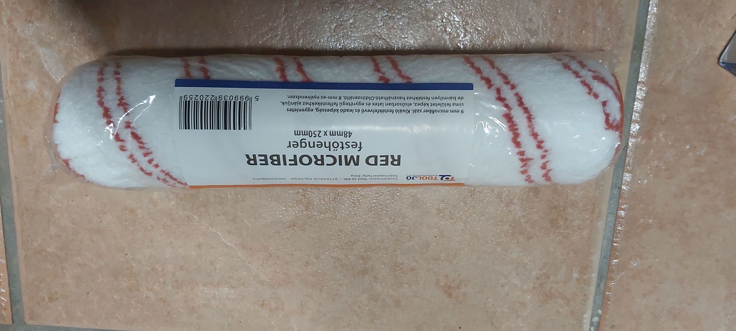 TOOLJO Festőhenger Red microfiber 48 mm x 25 cm termék fő termékképe