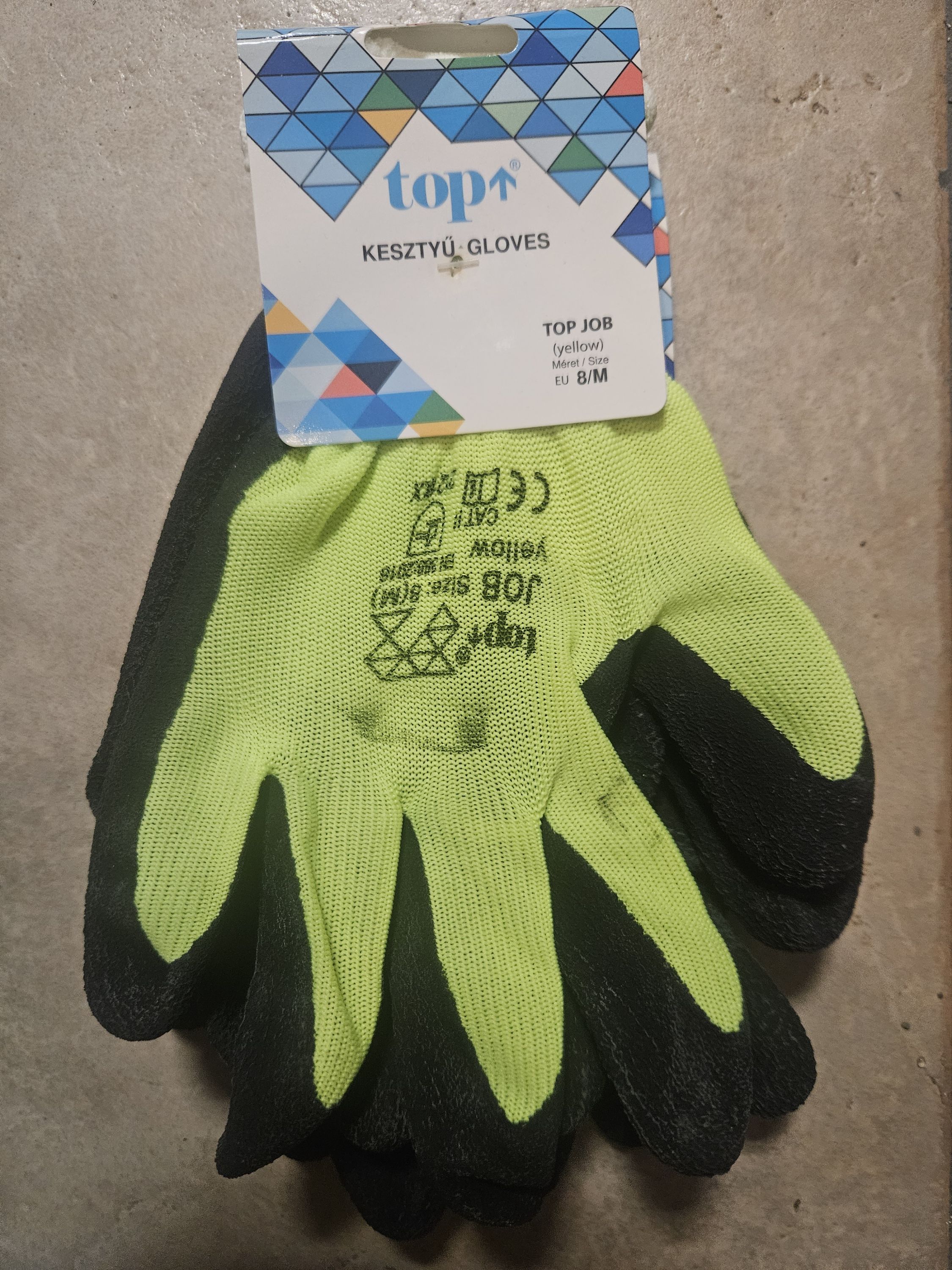 TOP JOB védőkesztyű 8/M termék fő termékképe