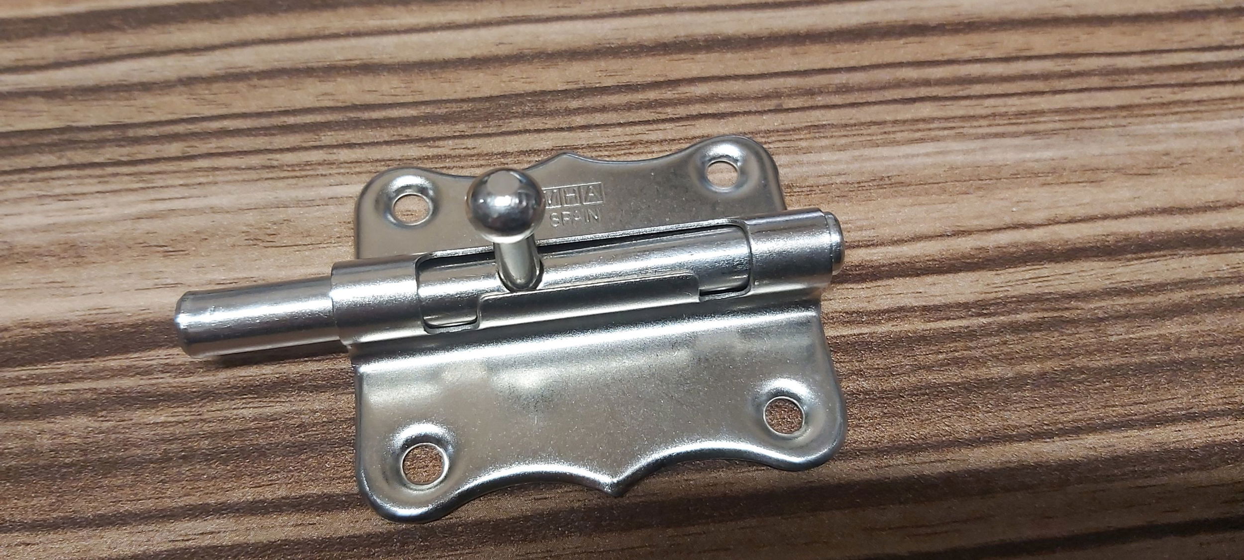 Bajonett tolózár MHA 384/ 85 krómozott termék fő termékképe