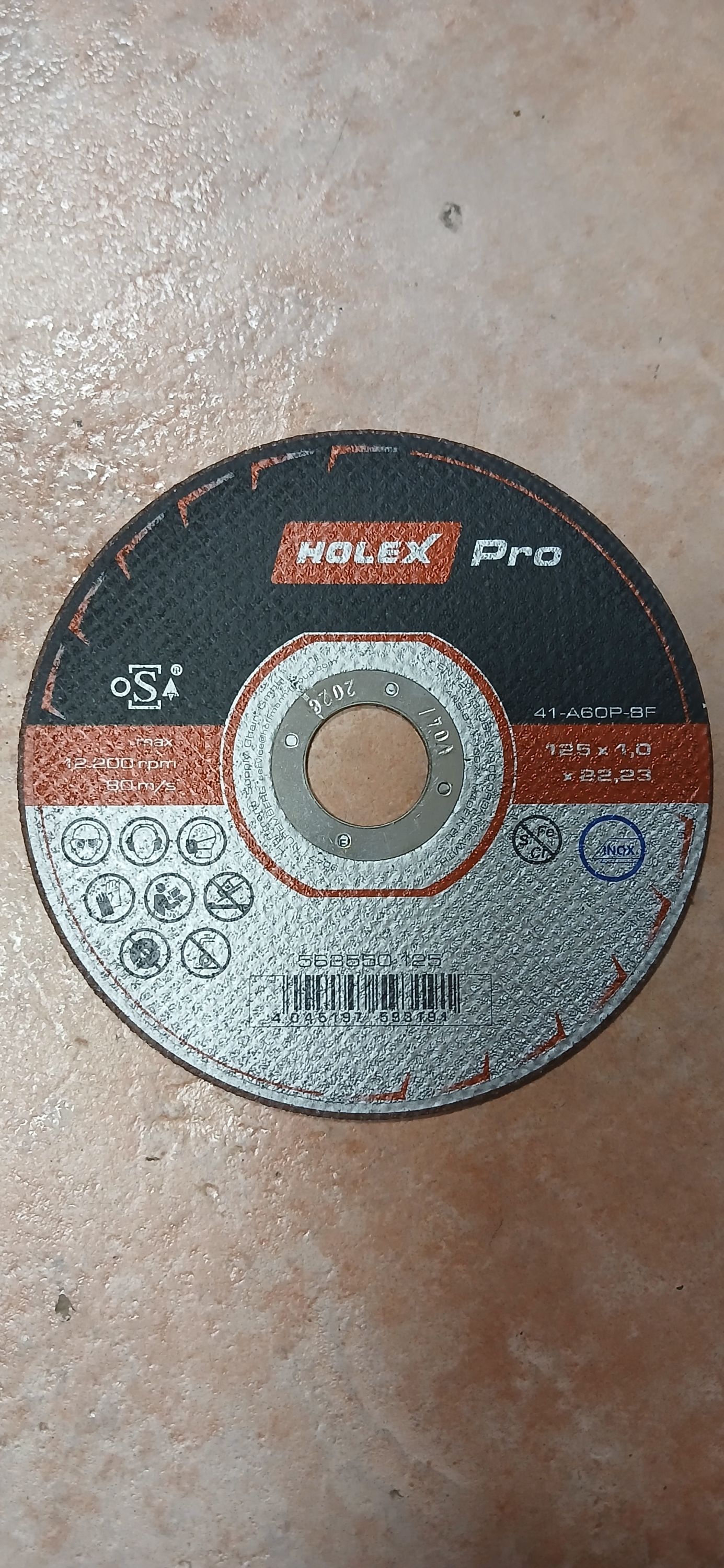 Holex Pro vágókorong 125x1mm Inox termék fő termékképe