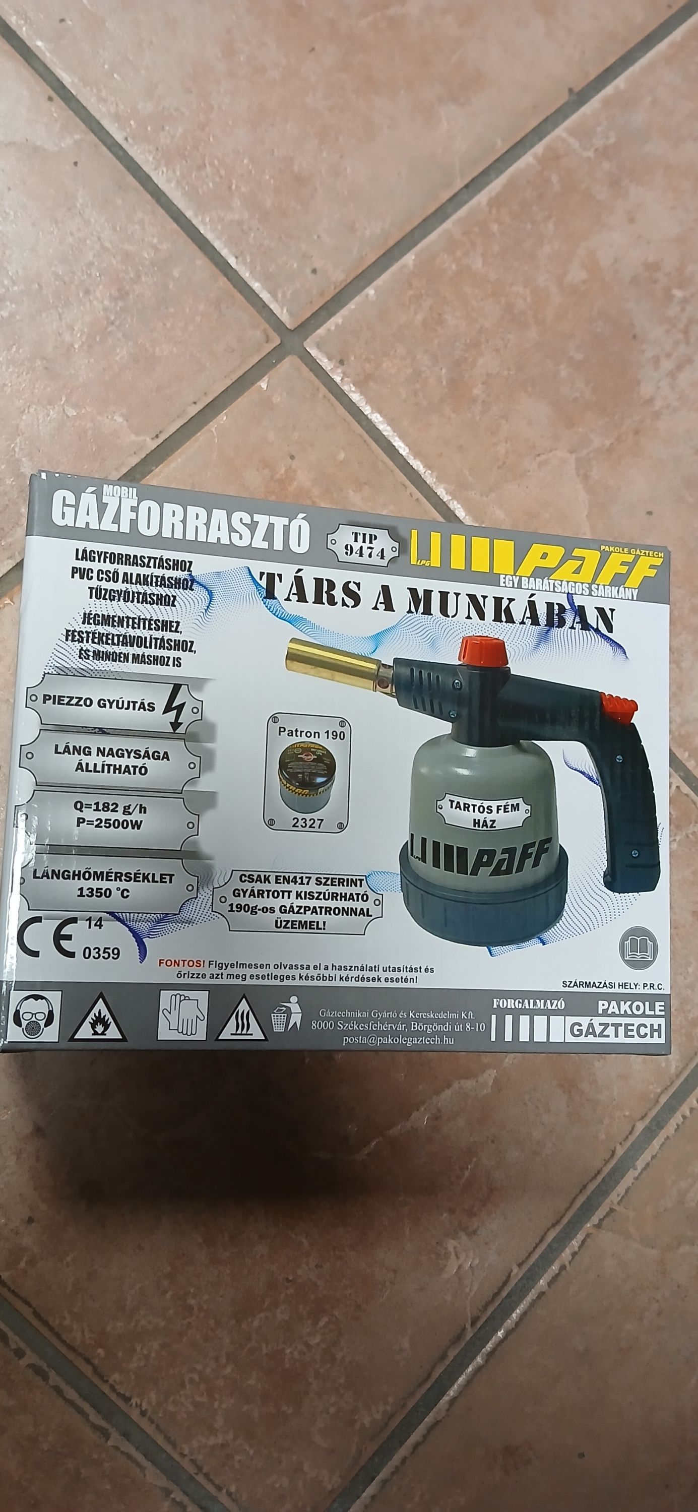 Forrasztólámpa piezós termék fő termékképe