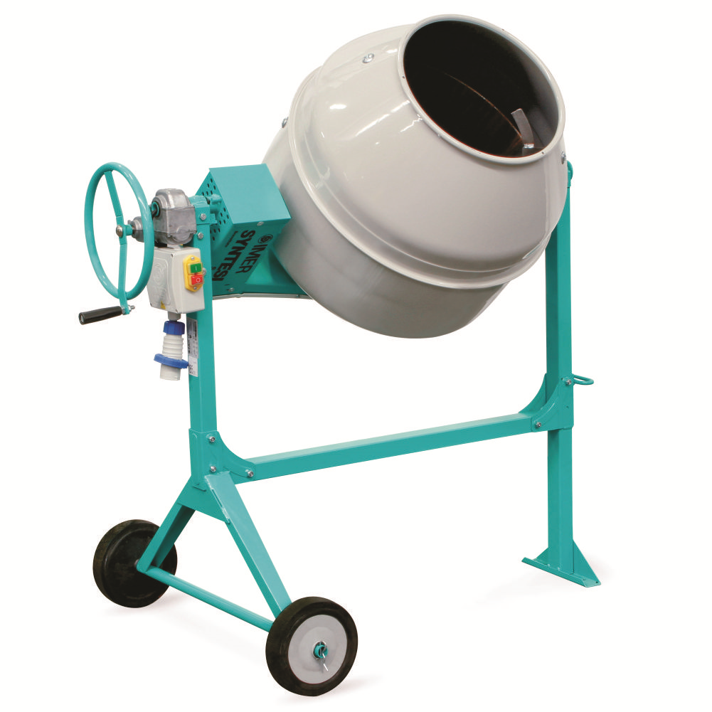 Imer Betonkeverő acél dobbal, 300W, 160 literes termék fő termékképe