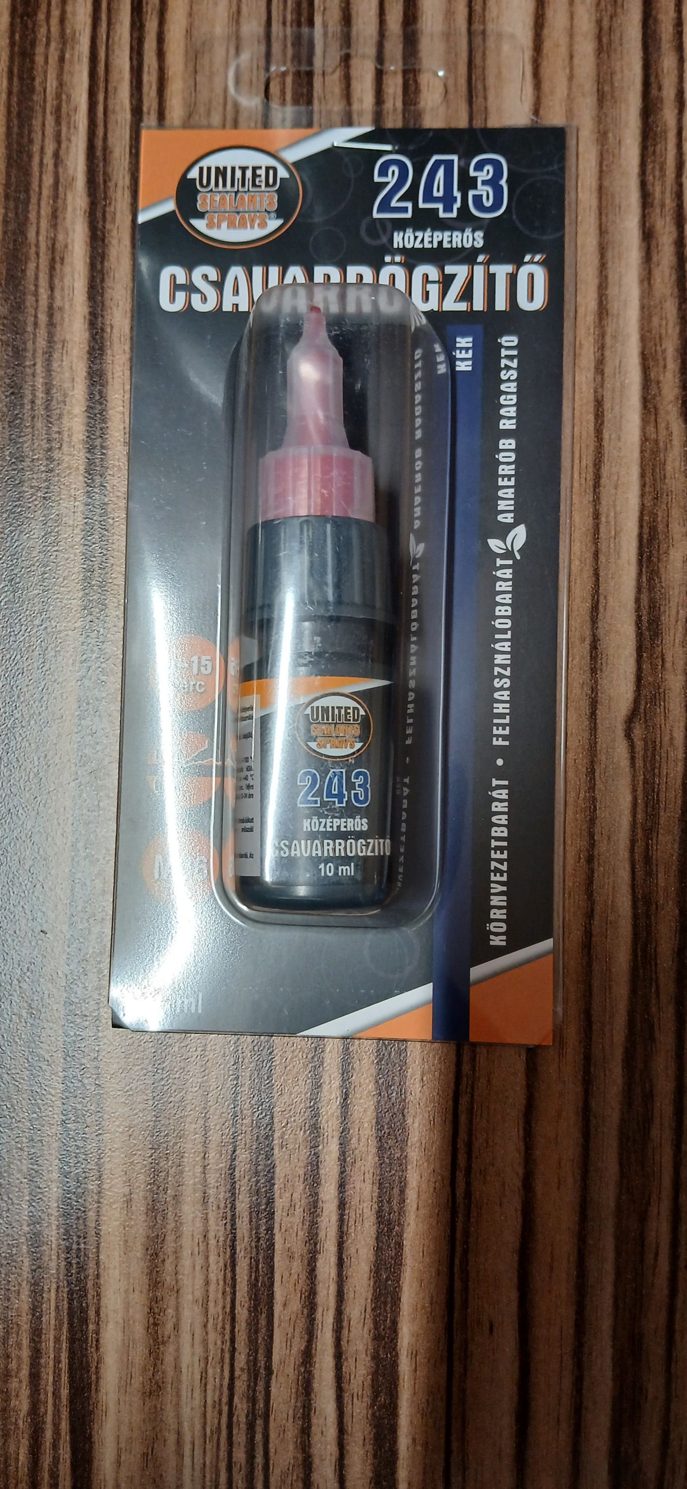 United Sealants United Csavarrögzítő Középerős 243 10 ml termék fő termékképe
