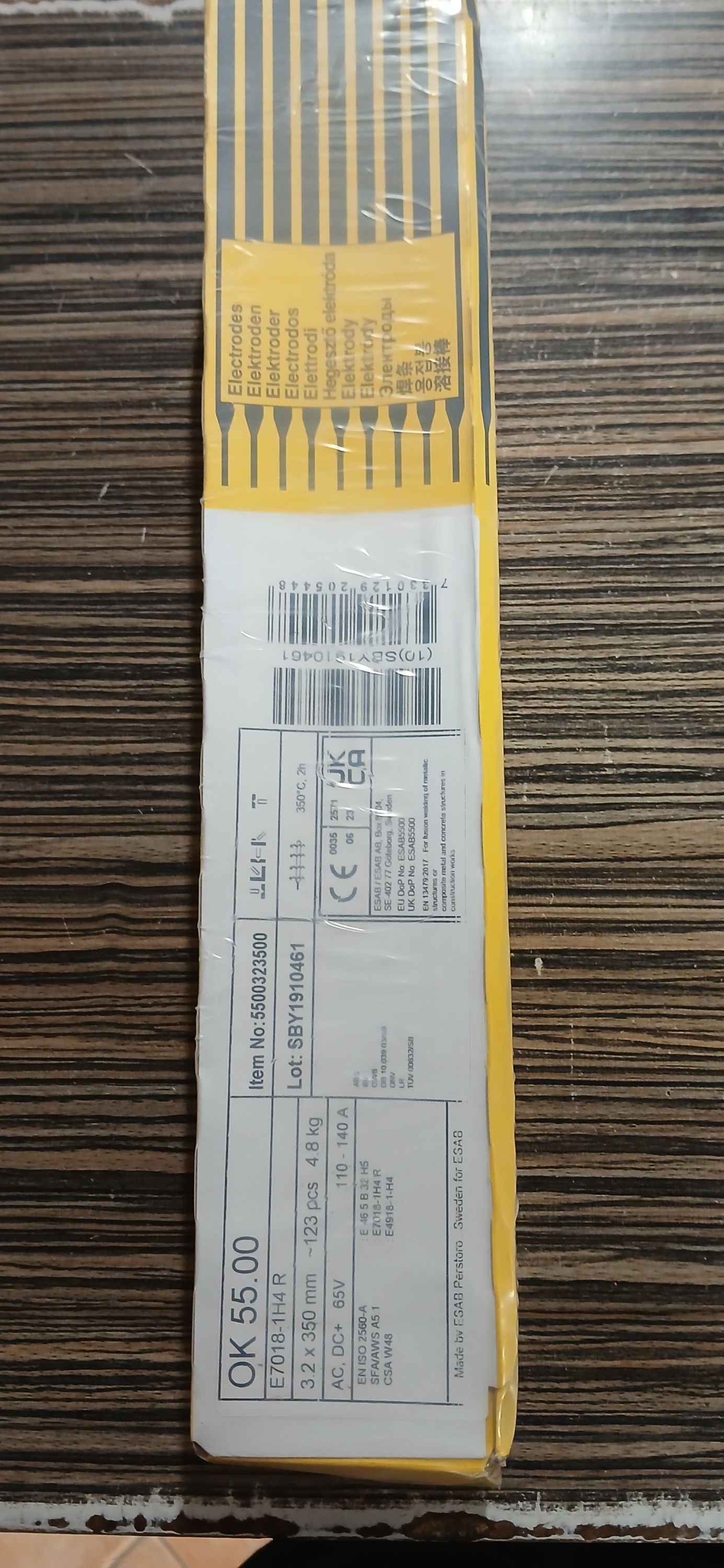 Esab OK 5500 Elektróda 3,2 mm 4,8kg termék fő termékképe