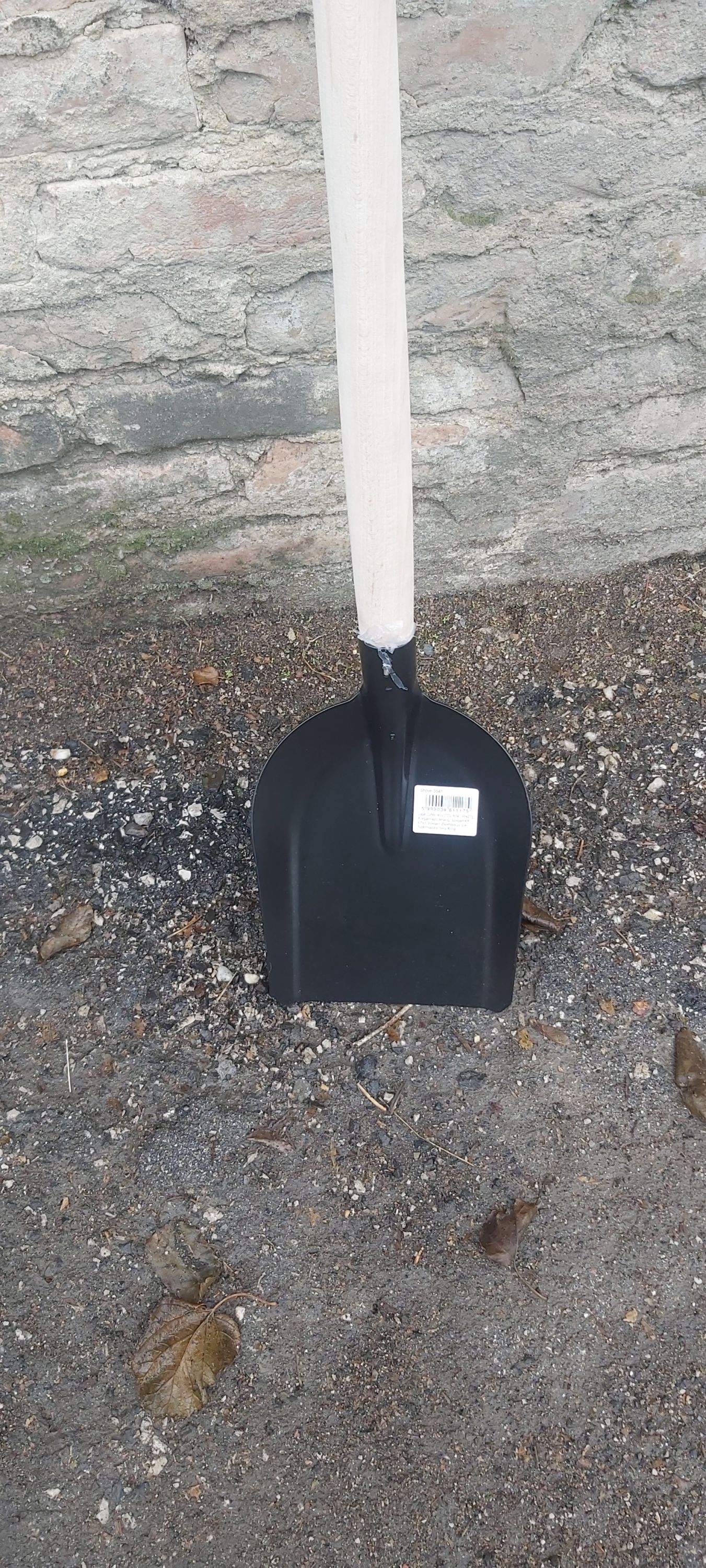 Lapát 0,9 kiogram + nyél fekete színű termék fő termékképe