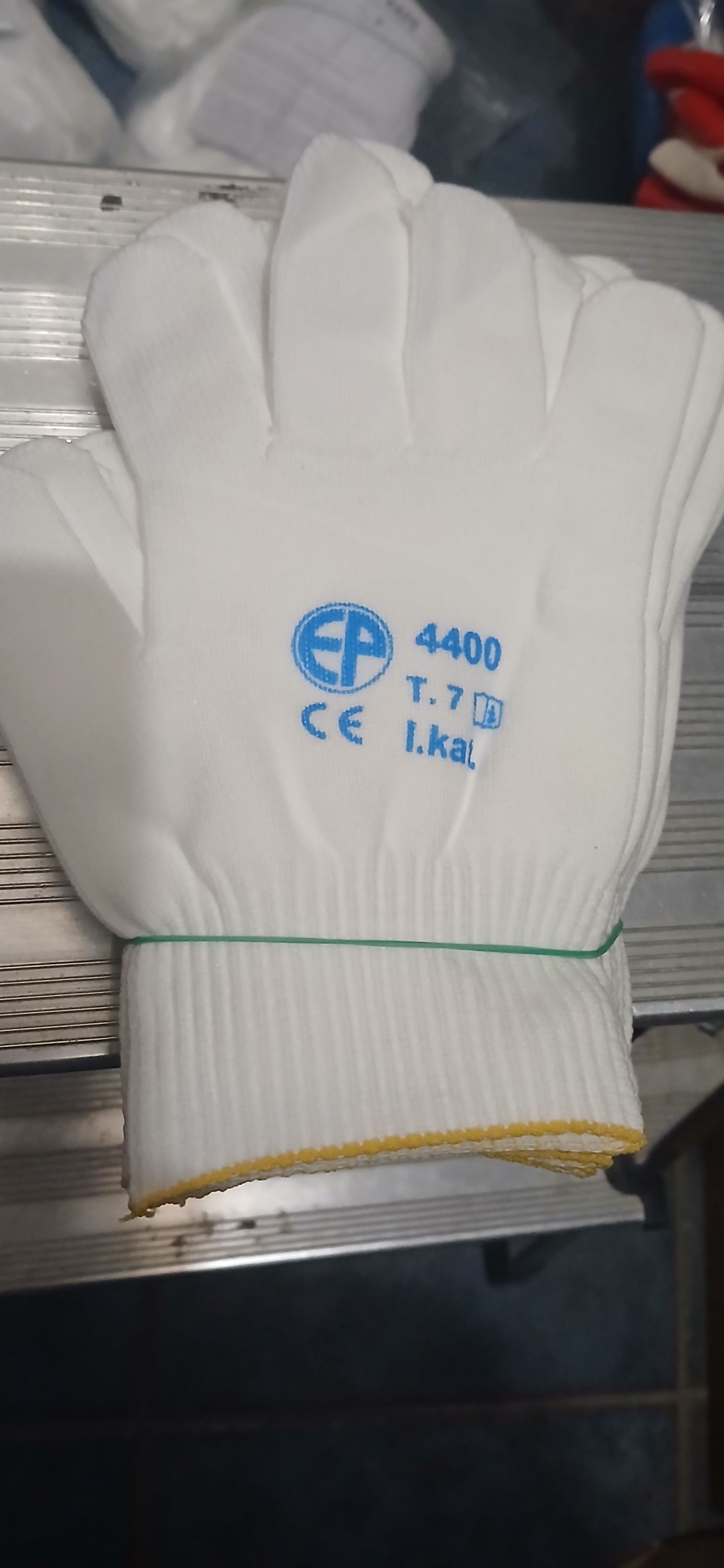 Cérnakesztyű Sárga mandzseta 7-es termék fő termékképe