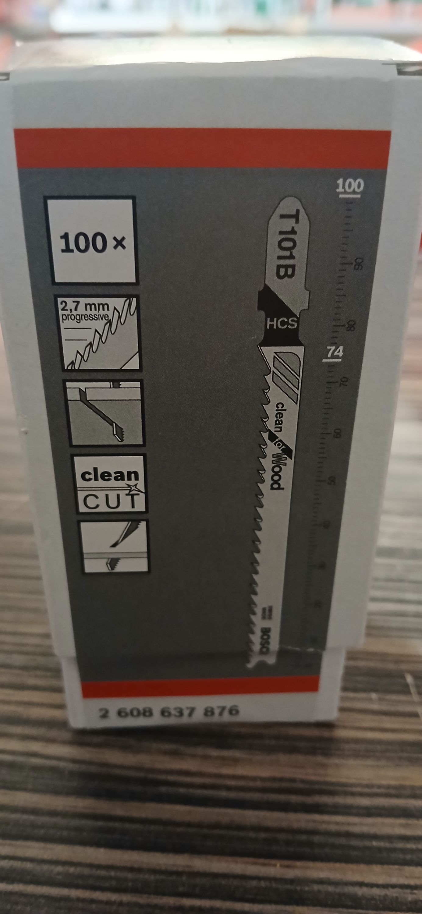 Bosch Dekopírfűrészlap T101B termék fő termékképe