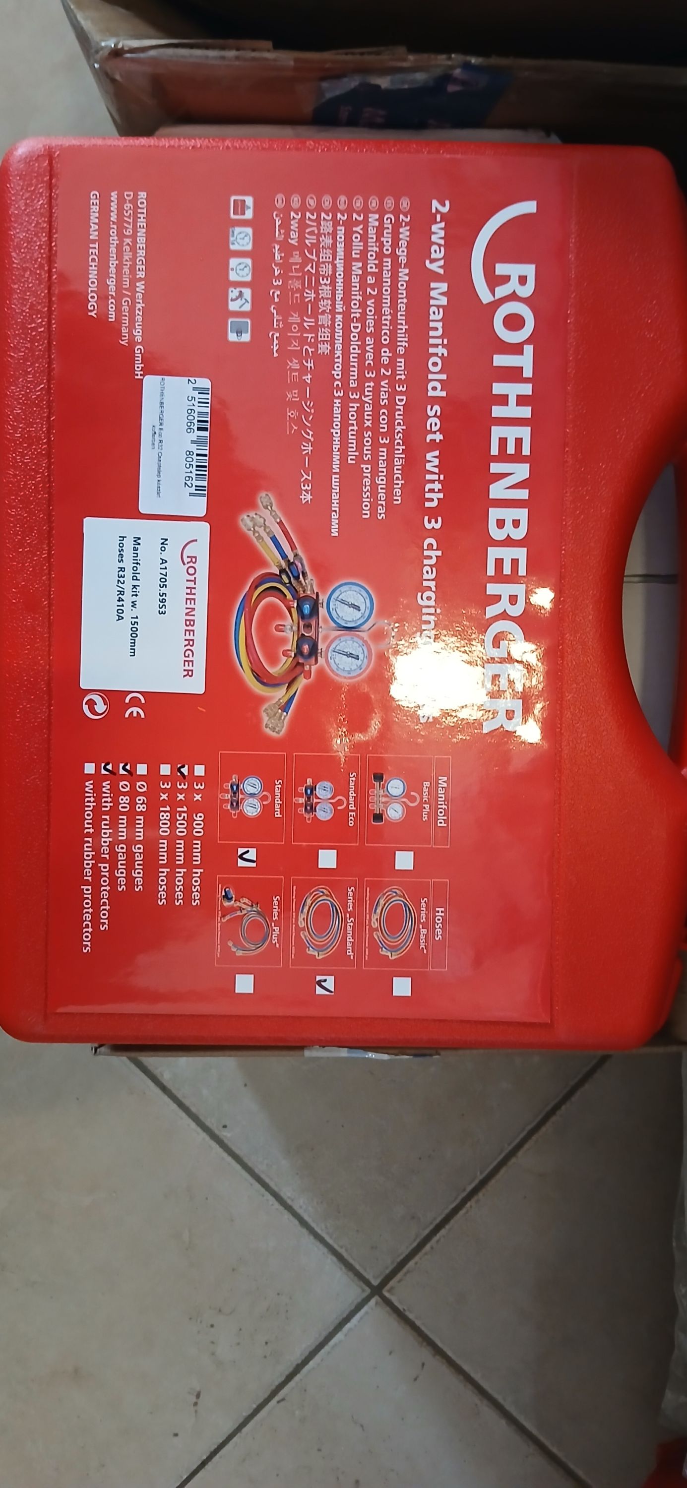 ROTHENBERGER Eco R32 Csaptelep készlet kofferben termék fő termékképe