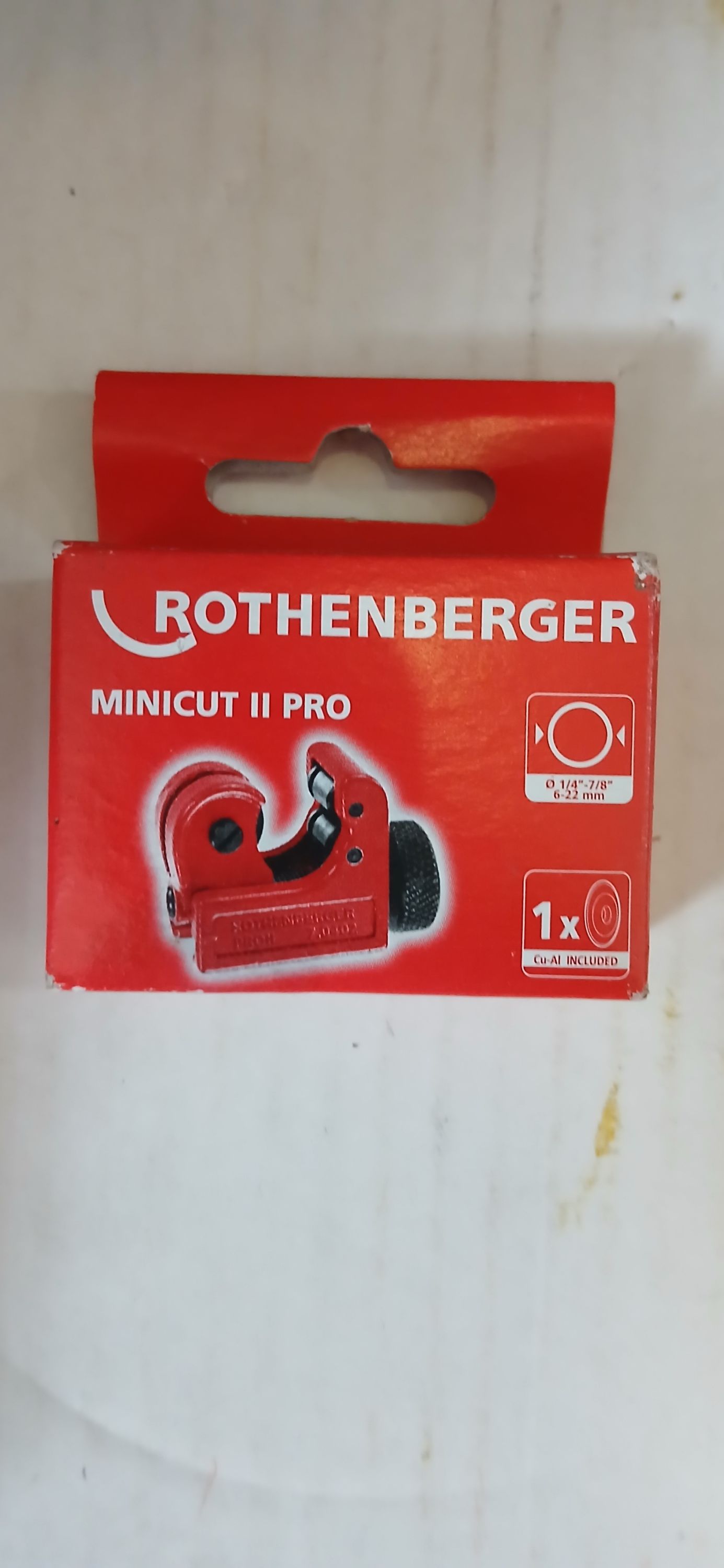 ROTHENBERGER minicut II. Pro Rézcsővágó 6-22mm termék fő termékképe