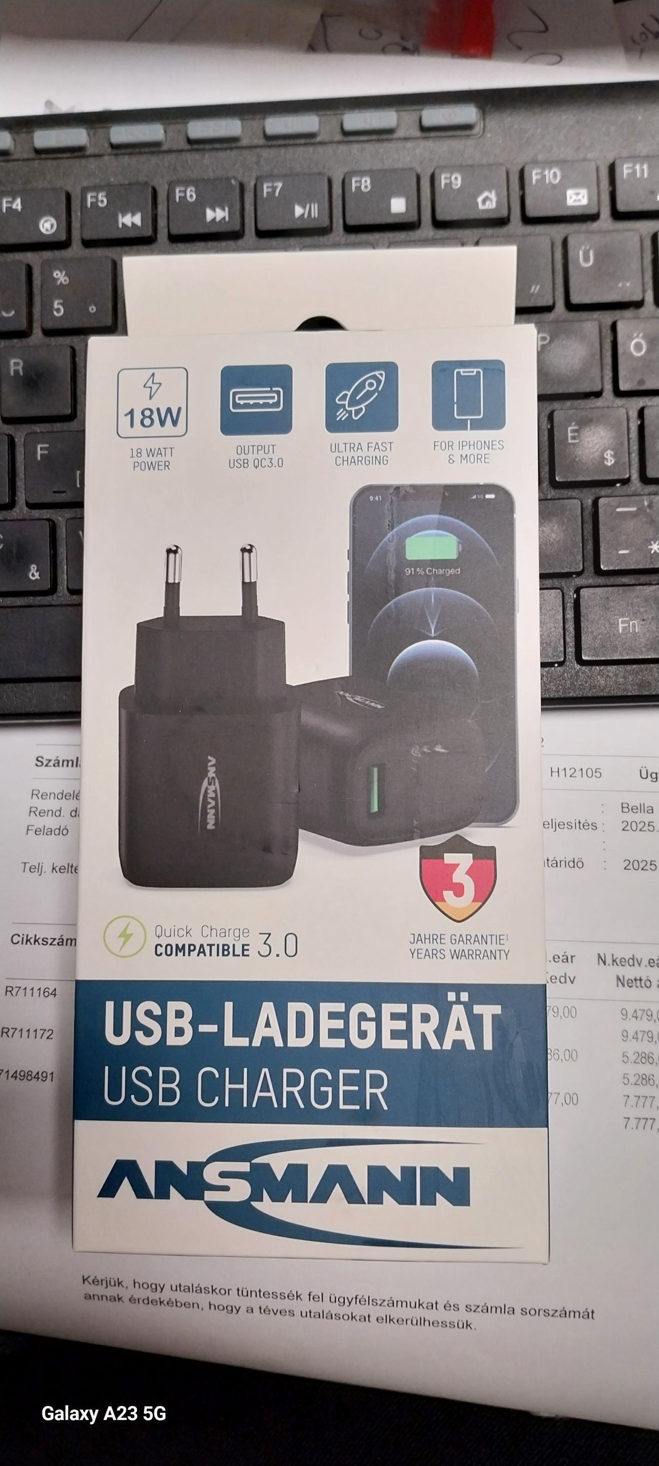 Sola Hálózati csatlakozó R711164 akkutöltőhöz termék fő termékképe