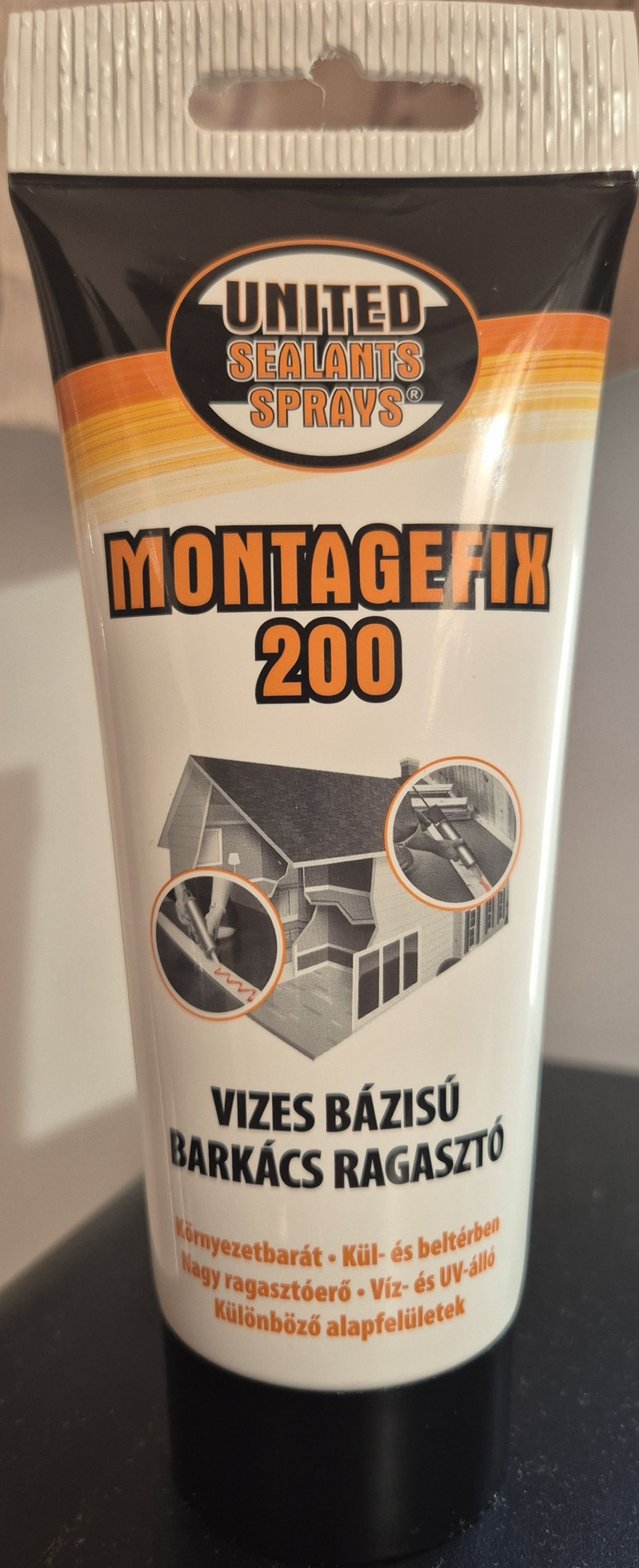 United Sealants Montagefix200 barkács ragasztó 200ml termék fő termékképe