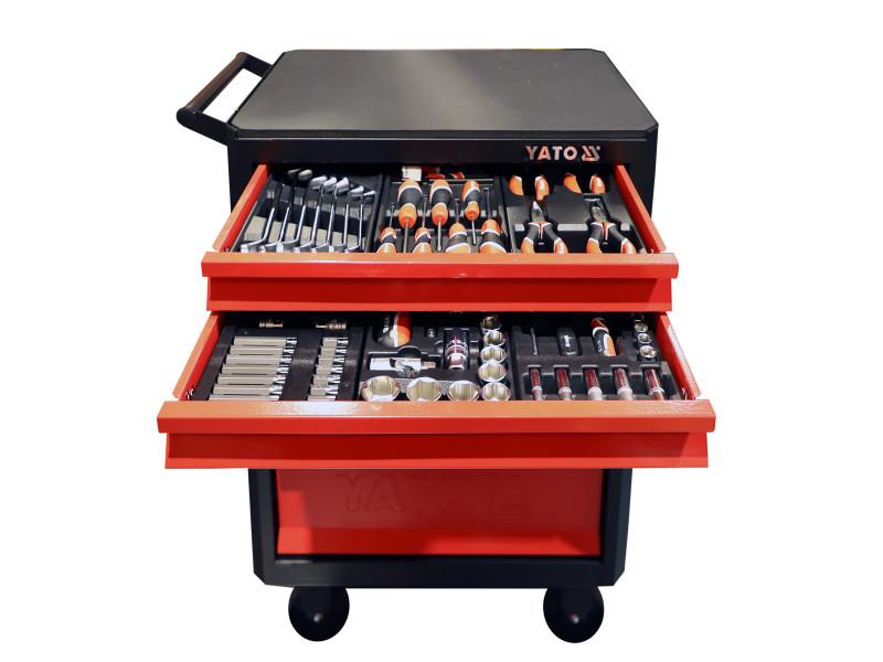 YATO Szerszámkocsi szerszámokkal 165 részes termék fő termékképe