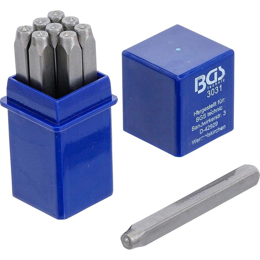 BGS Beütő készlet SZÁM 10 mm-es termék fő termékképe
