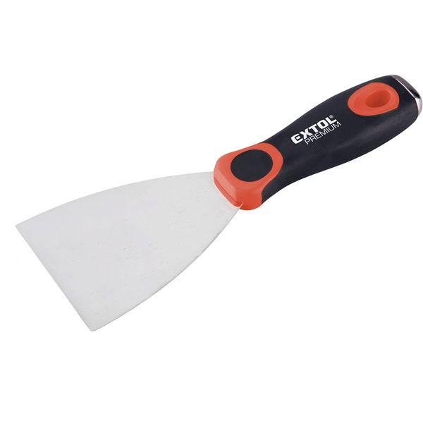 EXTOL Spakli, üthető; 10 cm, inox, két komponenses műanyag nyél (tisztító) termék fő termékképe