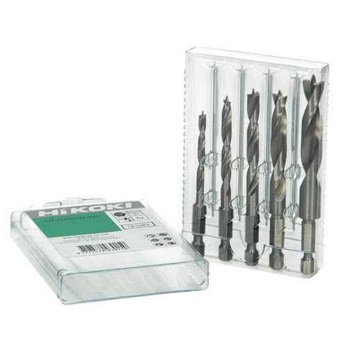 HIKOKI fafúró szett spirál 1/4 5 db termék fő termékképe