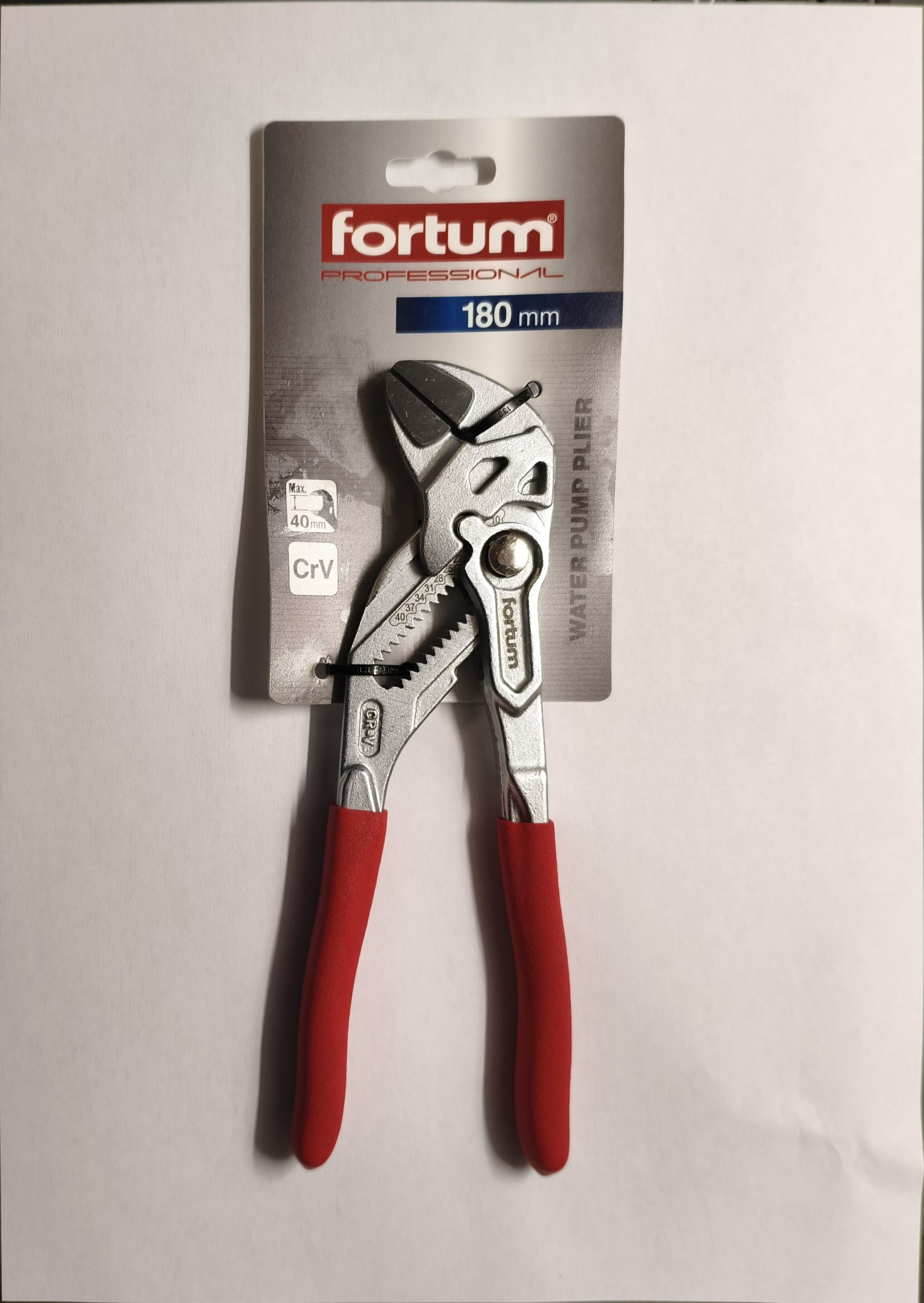 Fortum vízpumpafogó 180mm termék fő termékképe