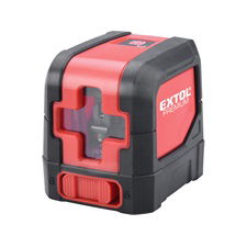 EXTOL Automatikus lézeres vízszintező, ZÖLD, 1H1V (1 horizontális+1 vertikális) pontosság:0,3mm/1m, 1/4" menetes termék fő termékképe