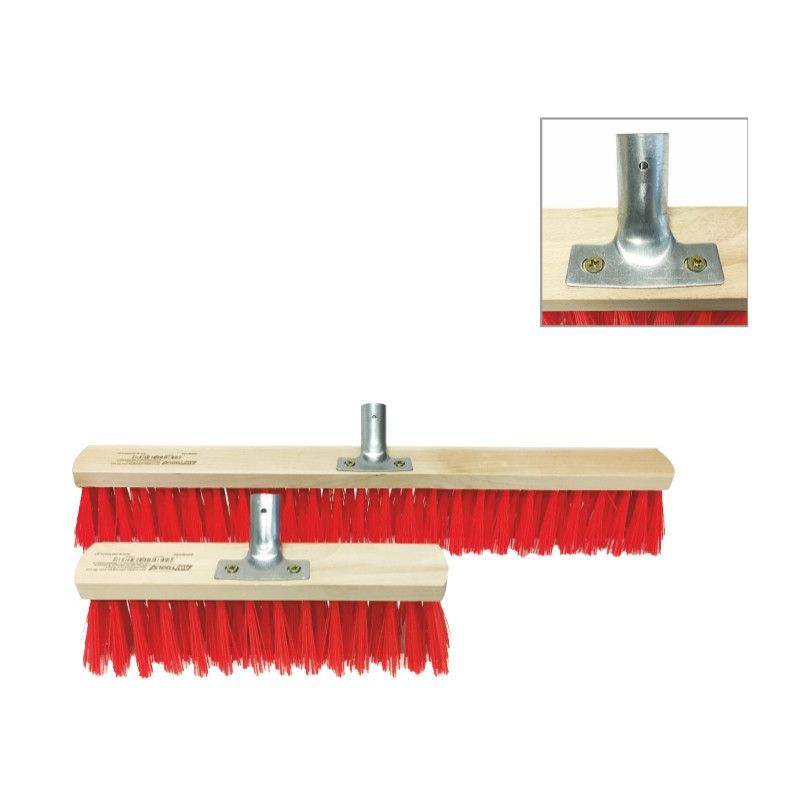 AW TOOLS Betonseprű eco 60cm piros-kék (nyél nélkül, csak faj) termék fő termékképe