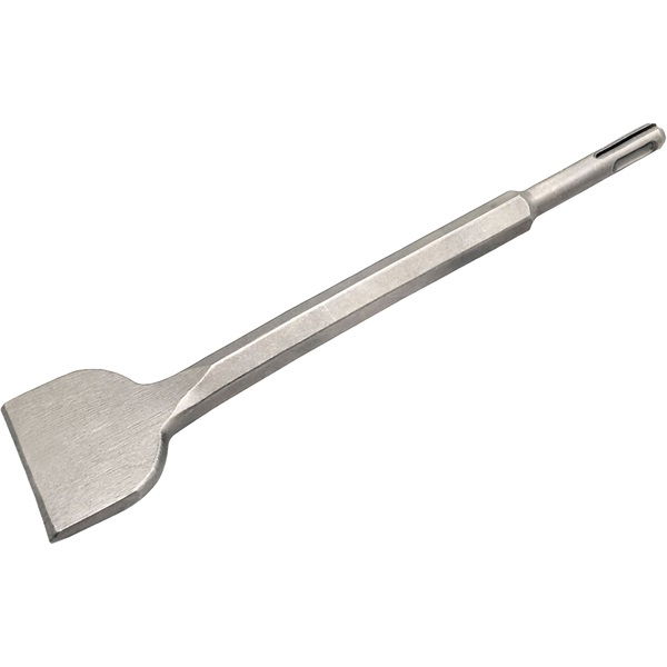 EXTOL Betonvéső lapos, hajlított, akasztóval, SDS PLUS; 250/60mm termék fő termékképe