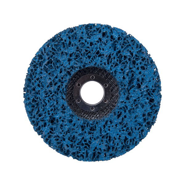 EXTOL Csiszolókorong sarokcsiszolóhoz ("négertárcsa"), 150mm, 14 mm vastagság, üvegszálas hátlap, nylon és szilícium-karbid termék fő termékképe
