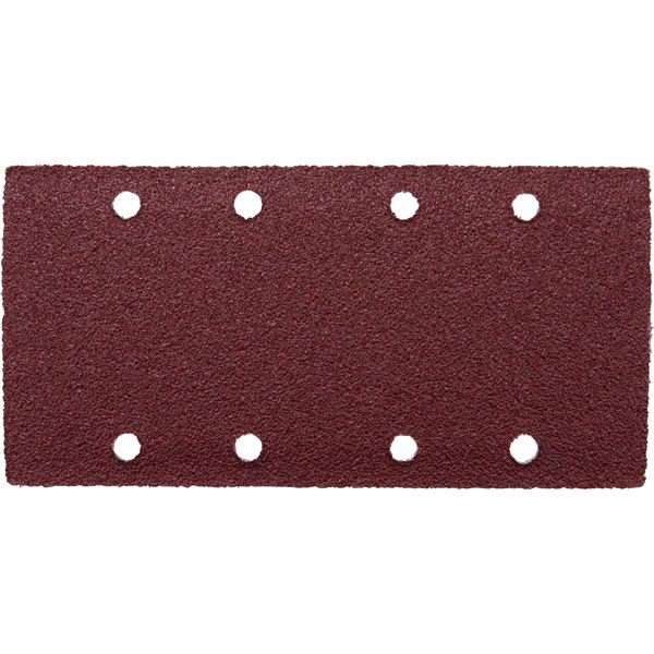 EXTOL Csiszoló papír, 10 db, 93×185mm, P100, 8 lyuk, 8894003 csiszológéphez, tépőzáras termék fő termékképe