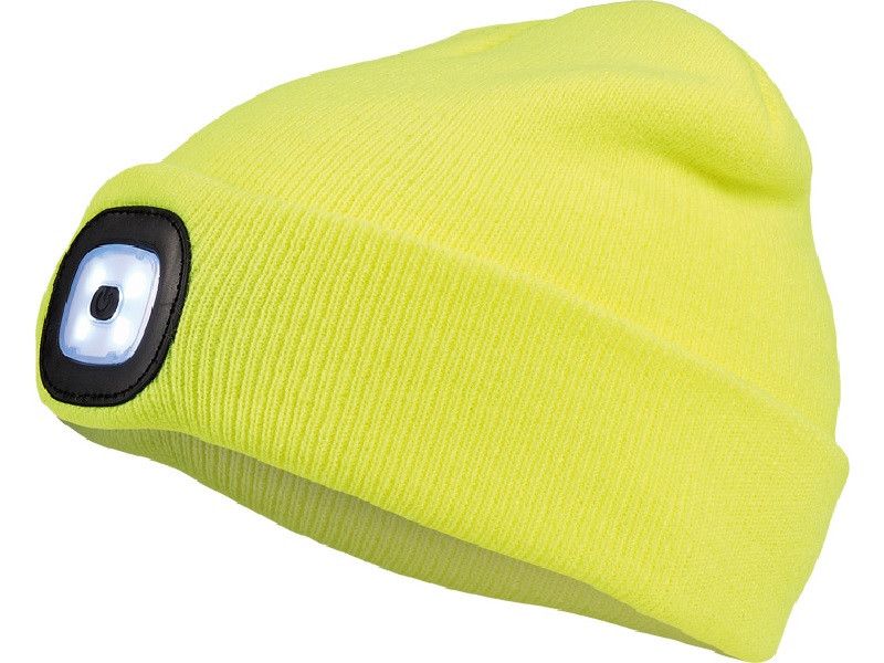 Deel Sapka, újratölthető LED lámpával, sárga termék fő termékképe