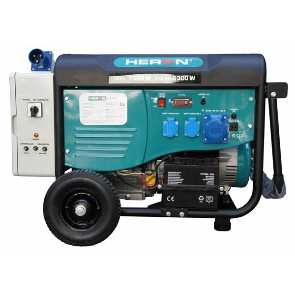 HERON 421 WHITE, egyfázisú, 6,8 kVA-es, vészhelyzeti áramfejlesztő termék fő termékképe